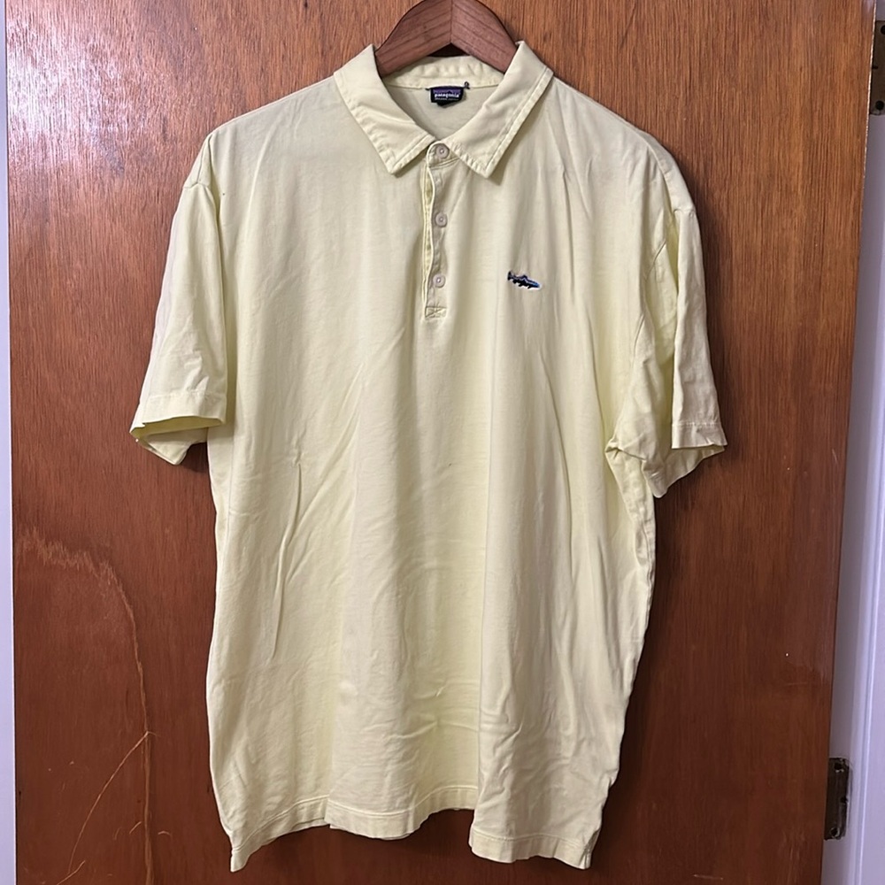 Patagonia fitz roy trout polo